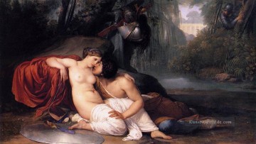 Rinaldo und Armida weibliche Nacktheit Francesco Hayez Ölgemälde